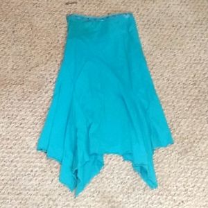 Girls, Cato brand, size large Skirt with uneven type hem. Sequined waist.